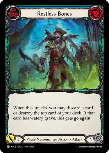 Restless Bones (Blue)